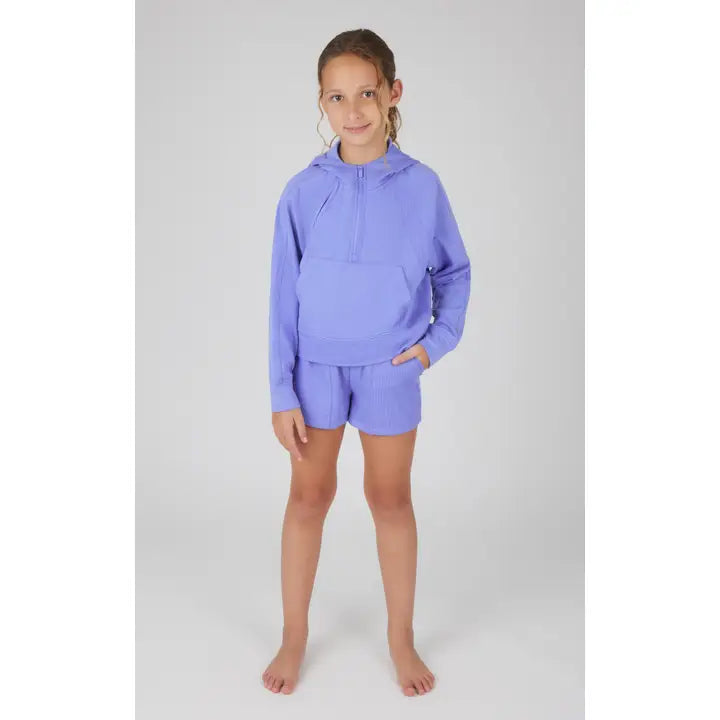 Periwinkle Scuba Hoodie Set