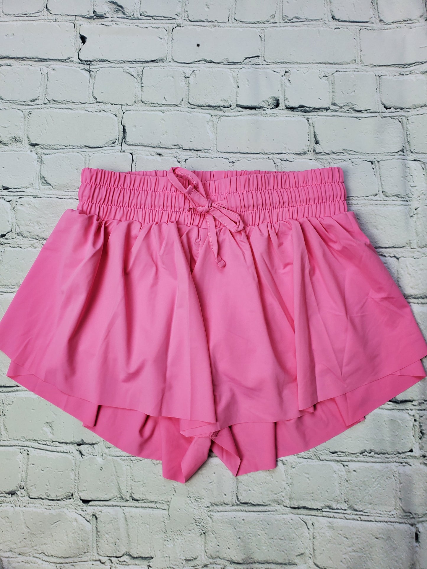 Junior Butterfly Shorts- Bubble Gum Pink