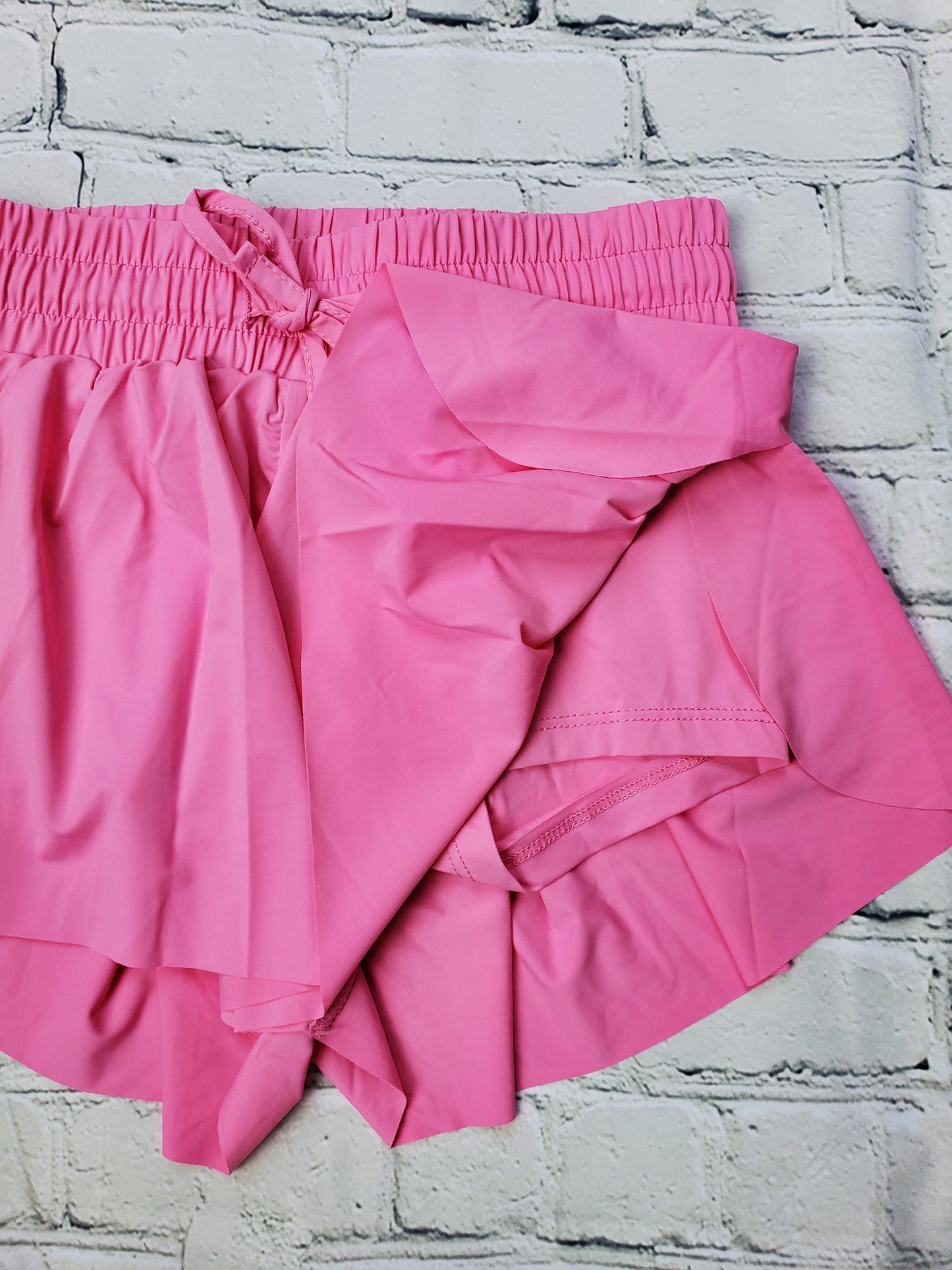 Junior Butterfly Shorts- Bubble Gum Pink
