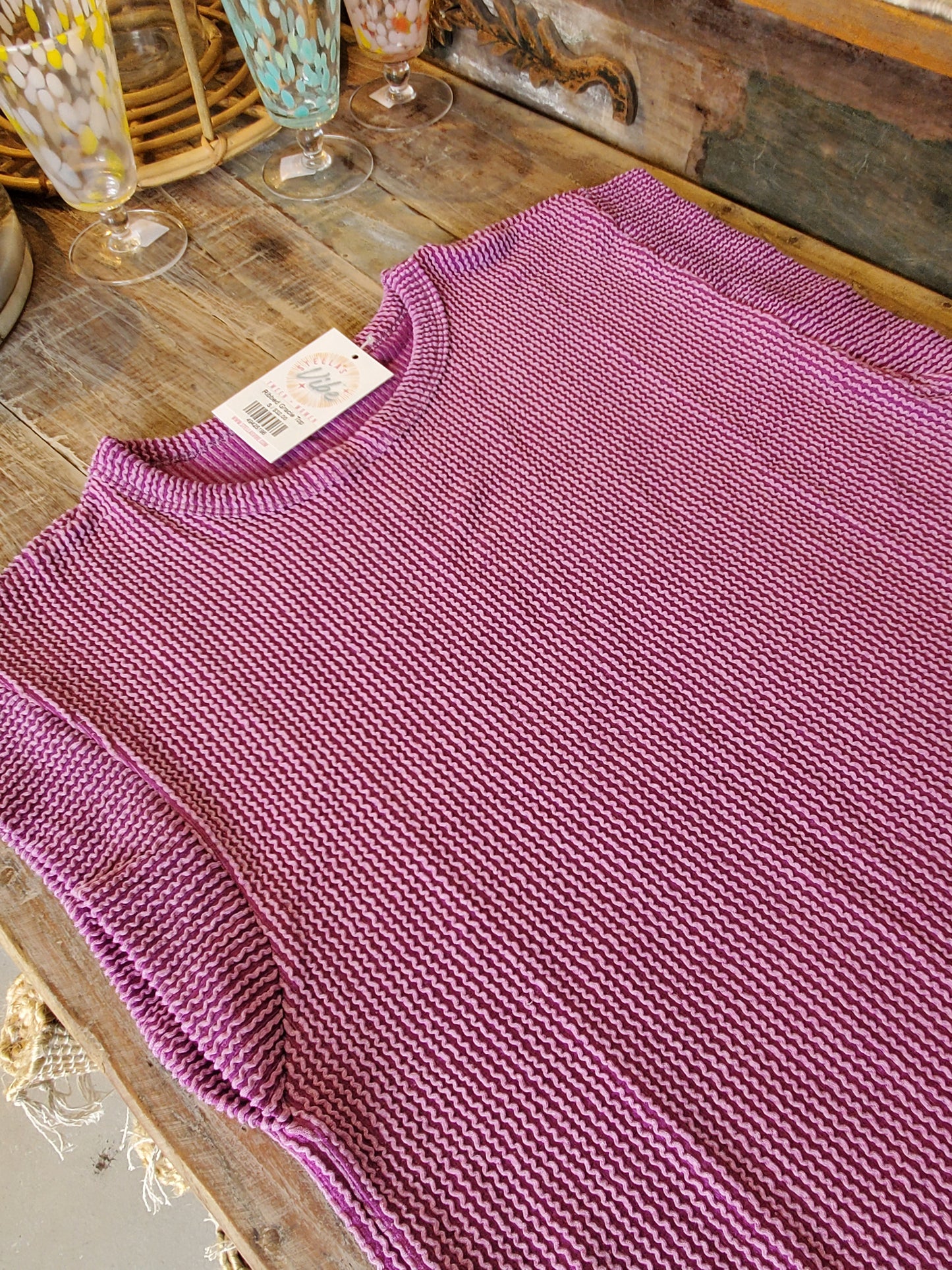Ribbed Gracie Top