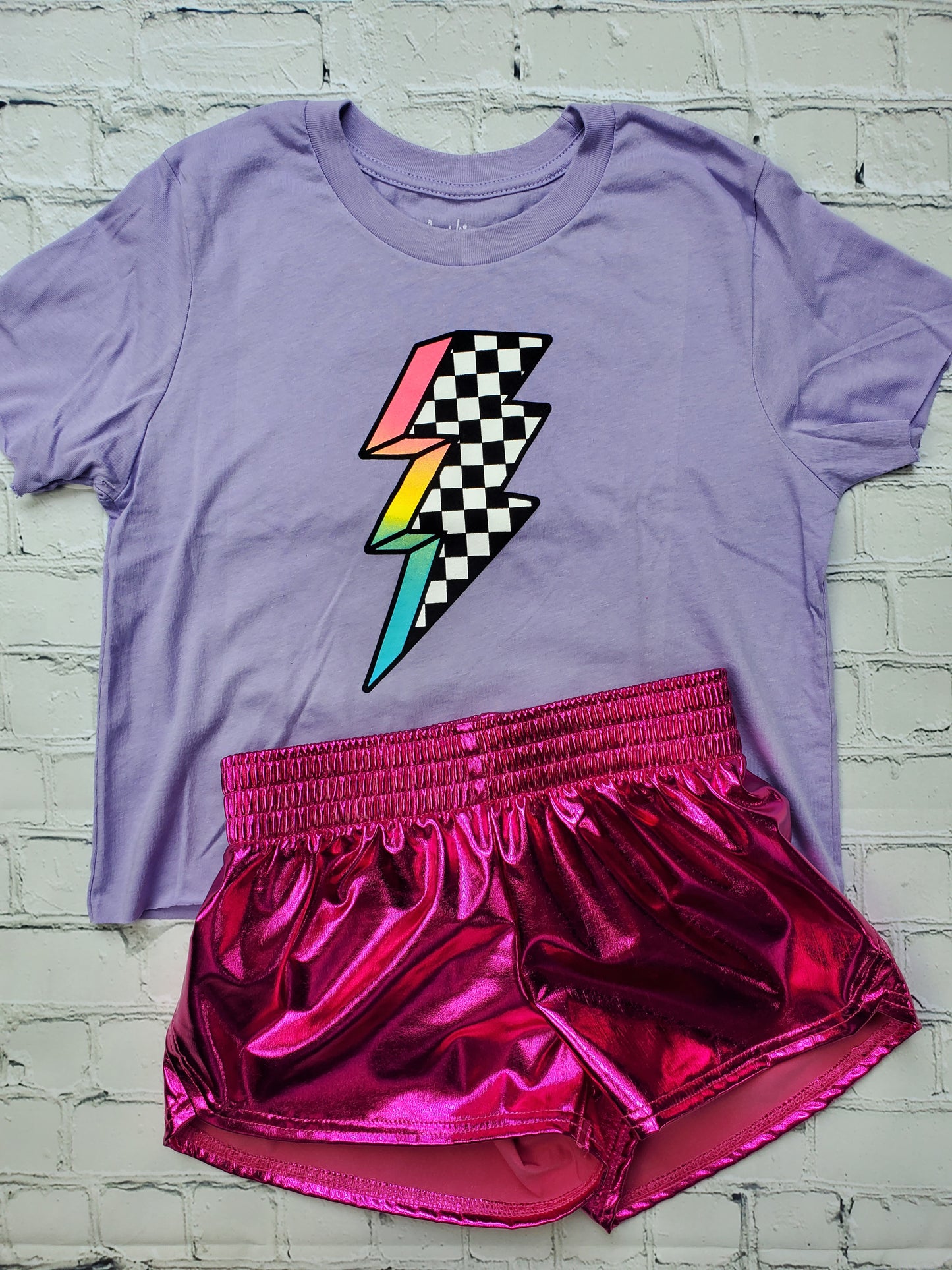 Steph Metallic Shorts