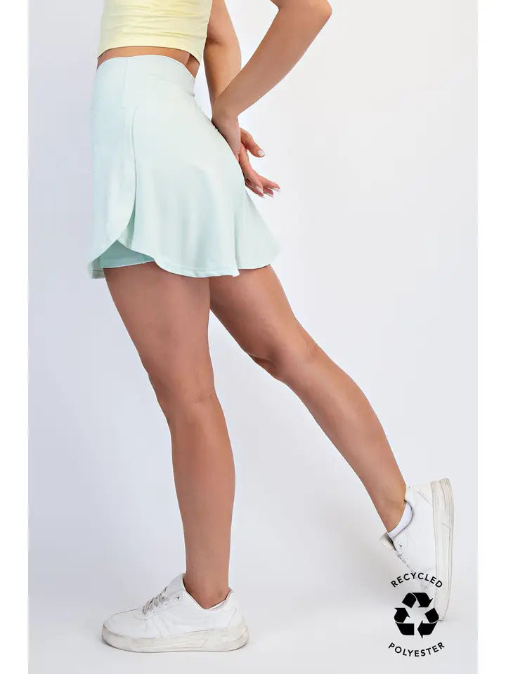 V-Front Butter Skort