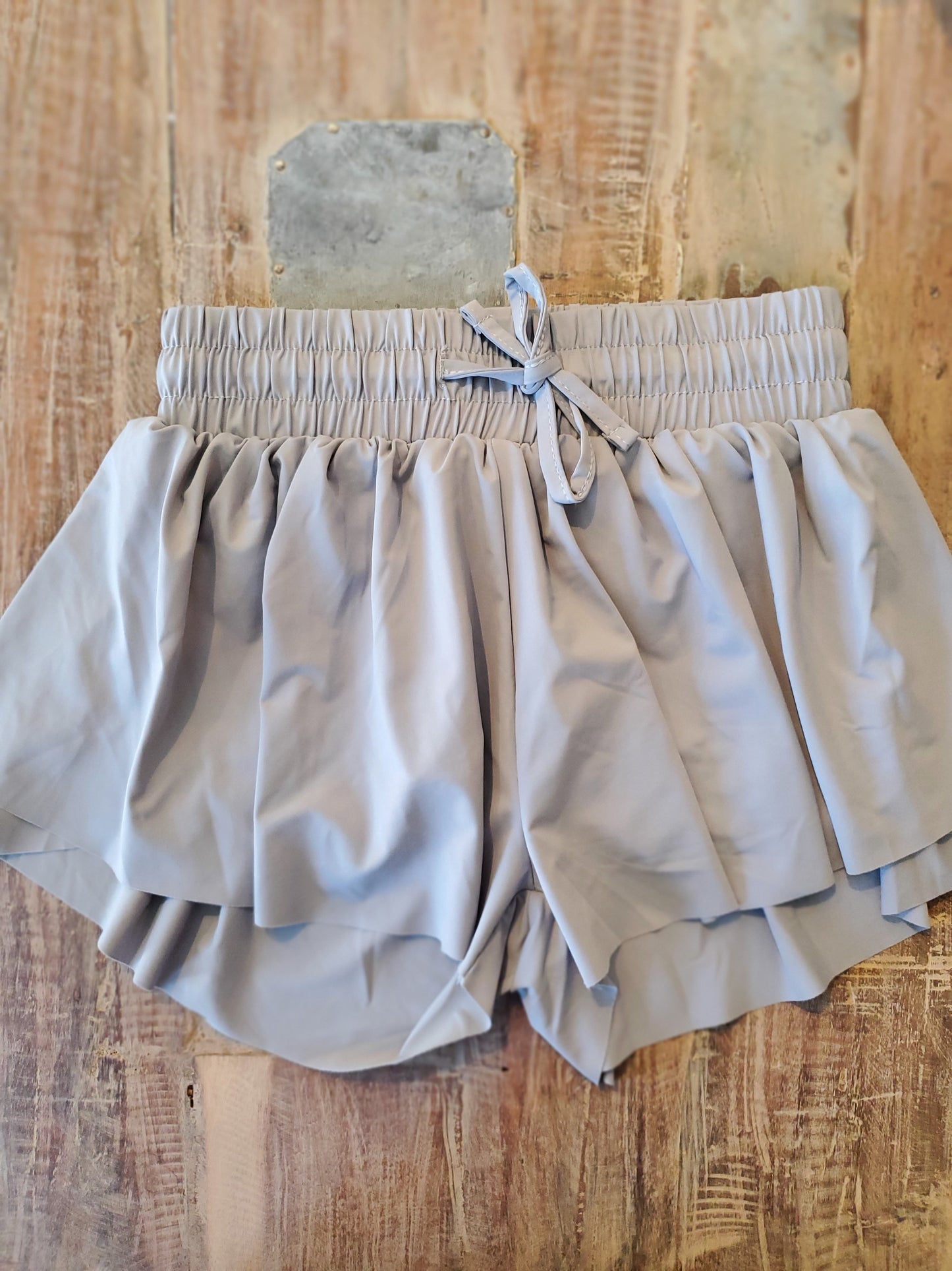 Flutter Shorts- Dolphin Gray
