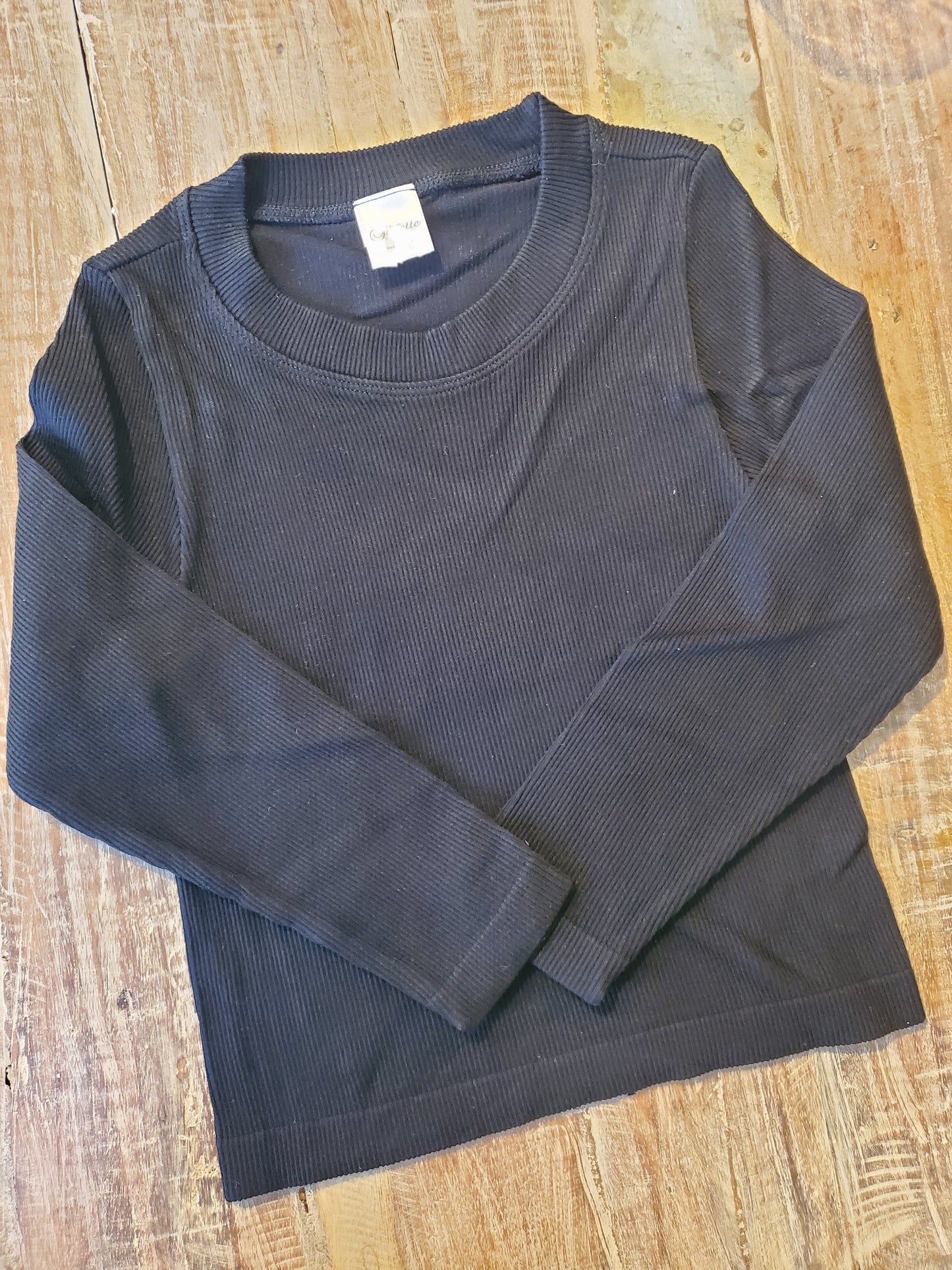 Mia Long Sleeve Ribbed Top