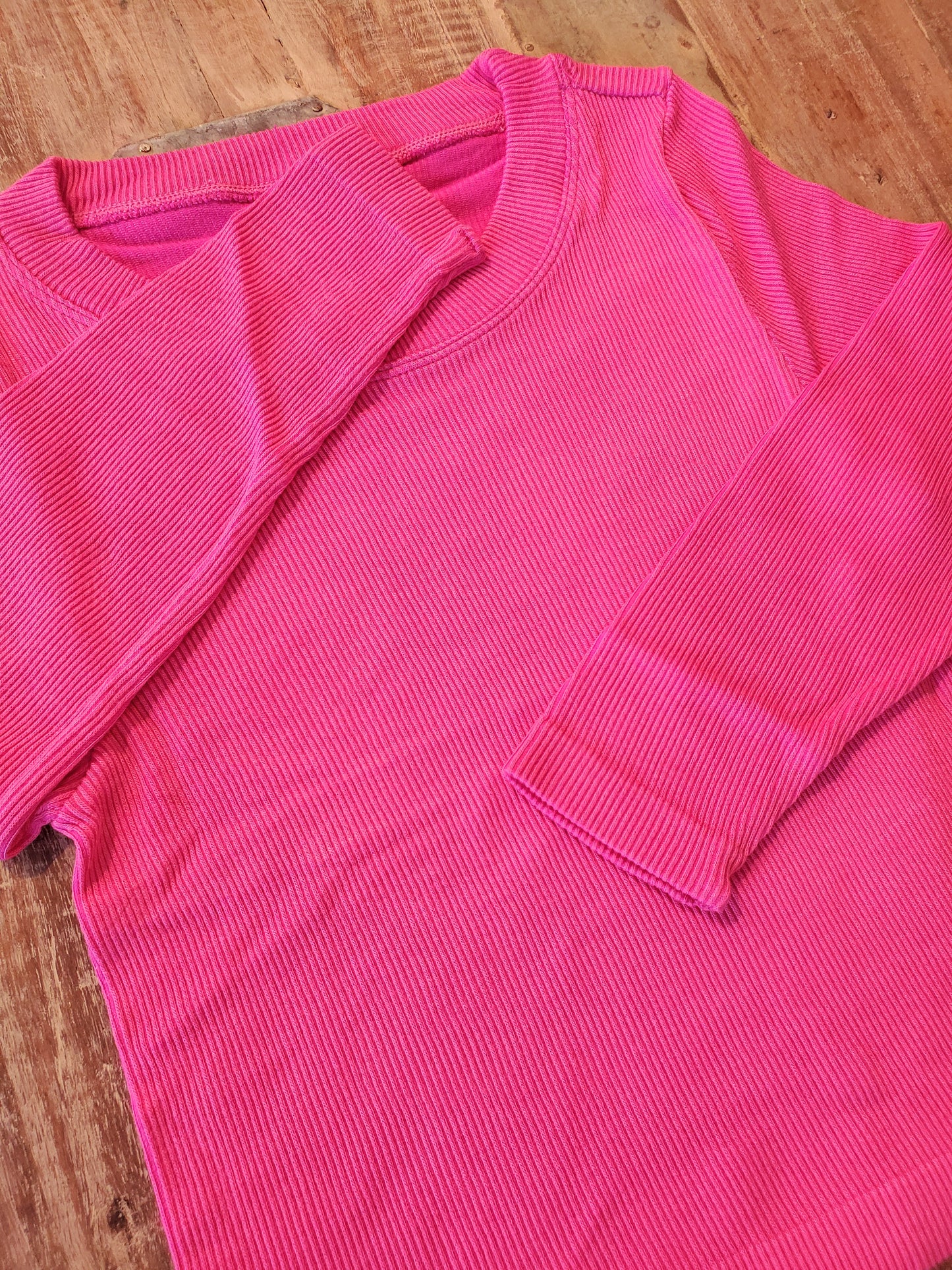 Mia Long Sleeve Ribbed Top