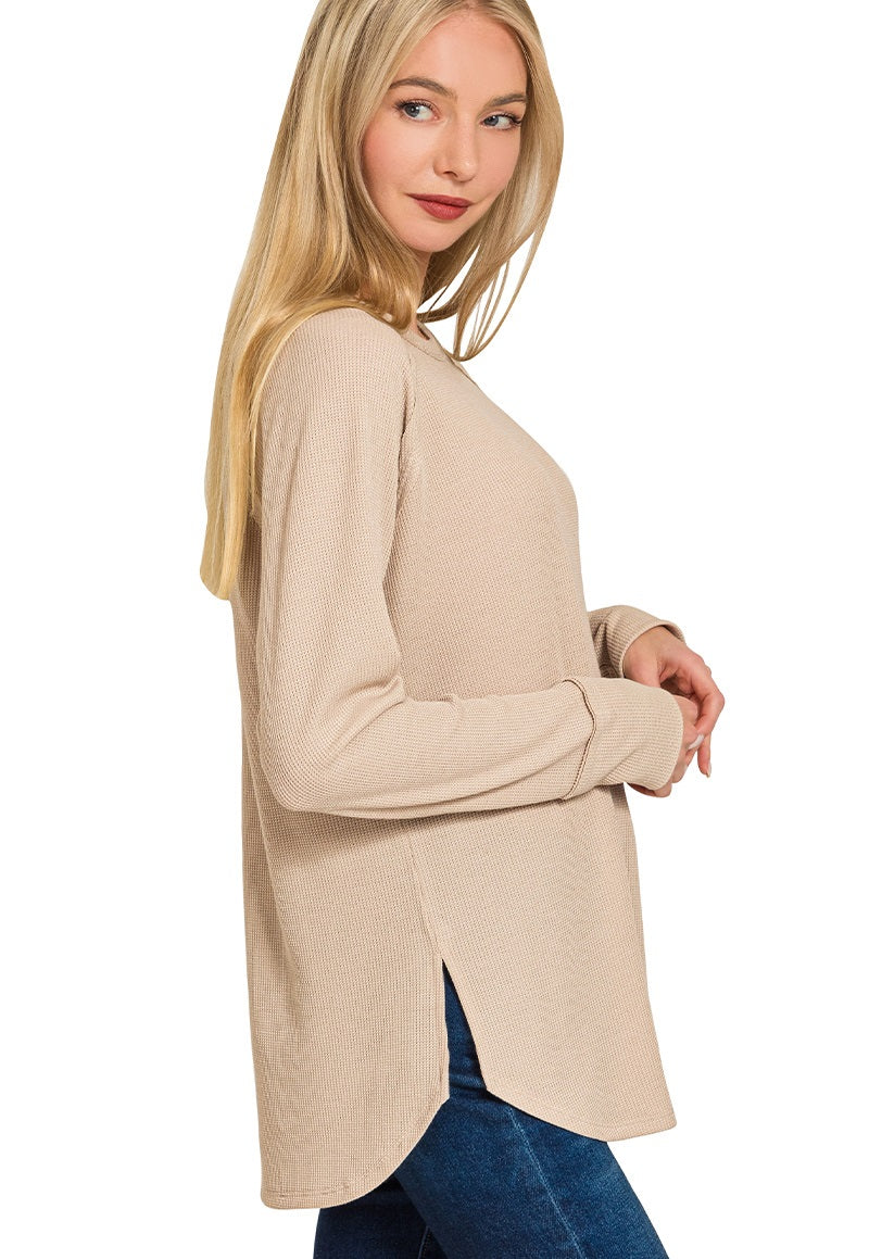 Baby Waffle Long-Sleeve Tee