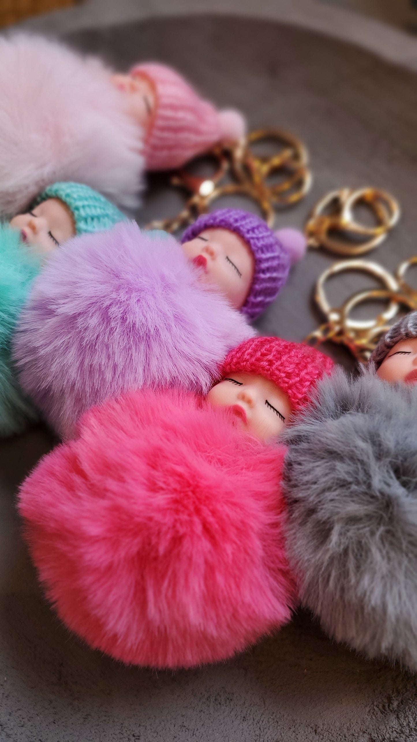 "Puff Baby" Keychain