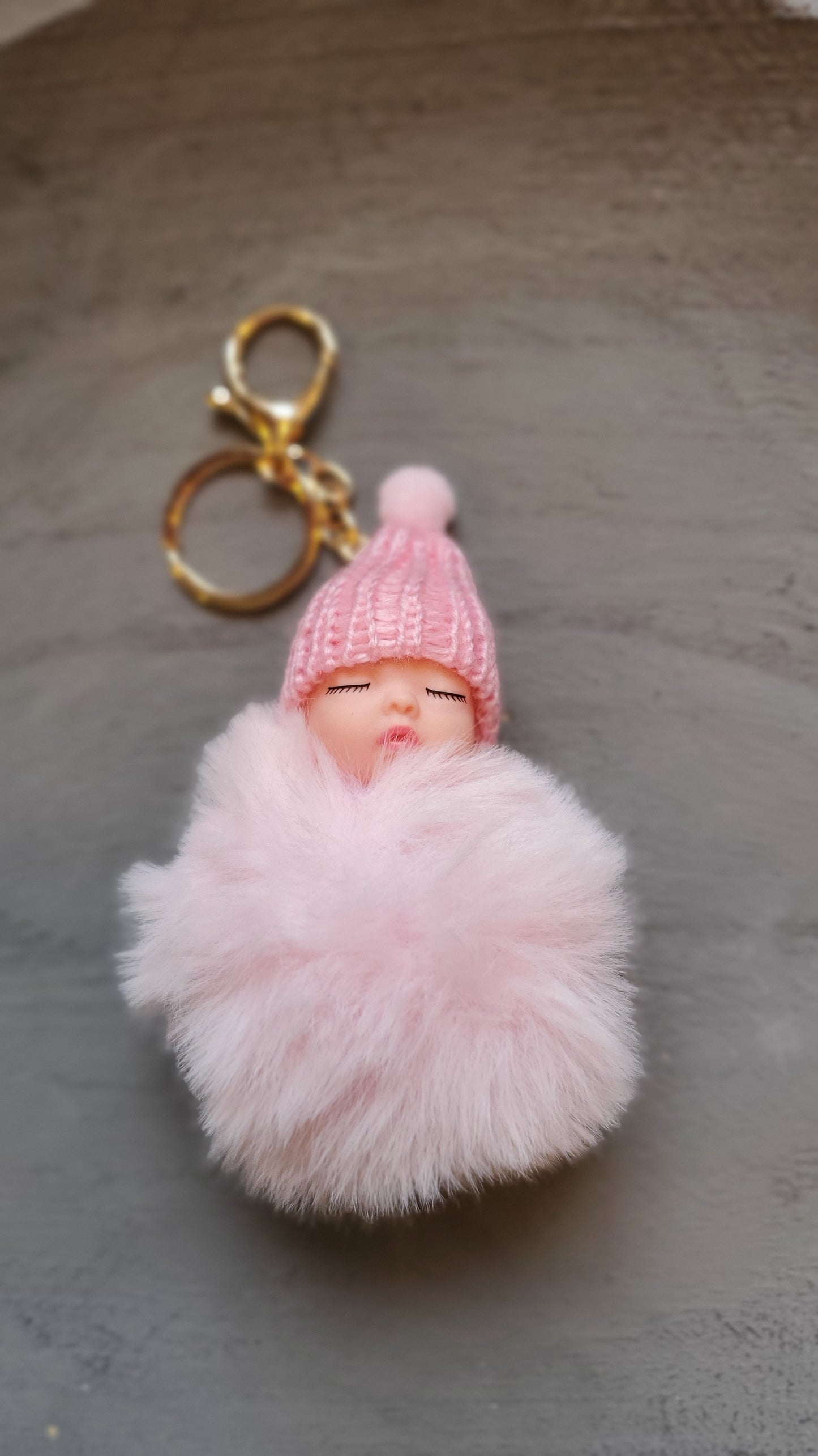 "Puff Baby" Keychain
