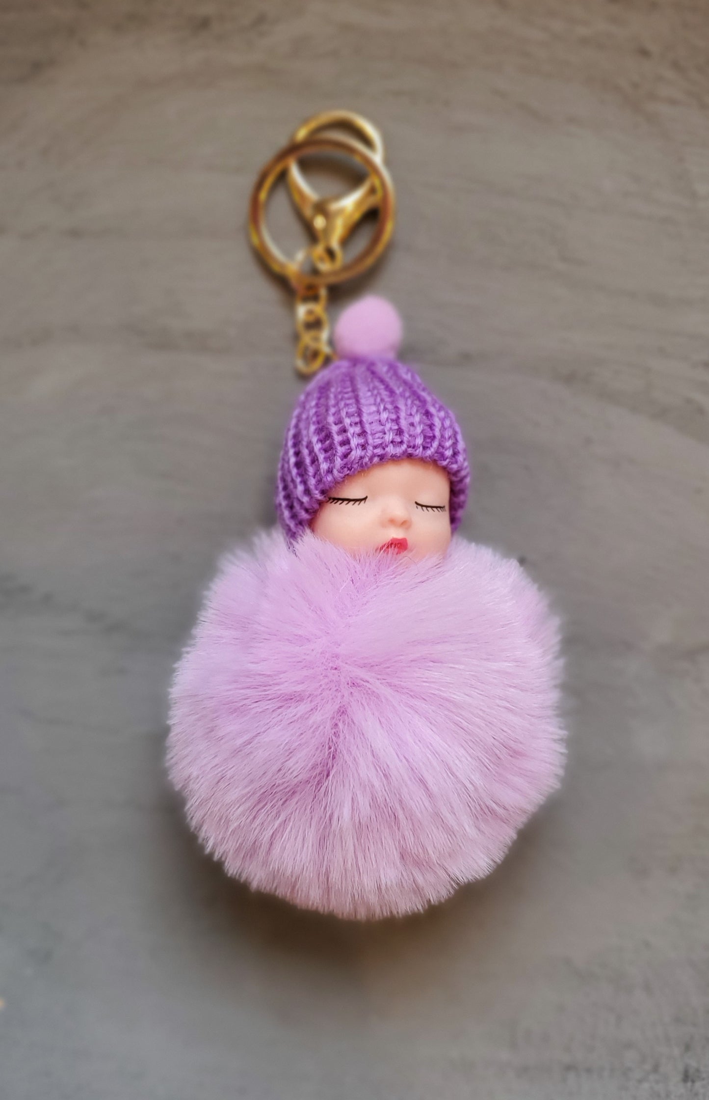 "Puff Baby" Keychain