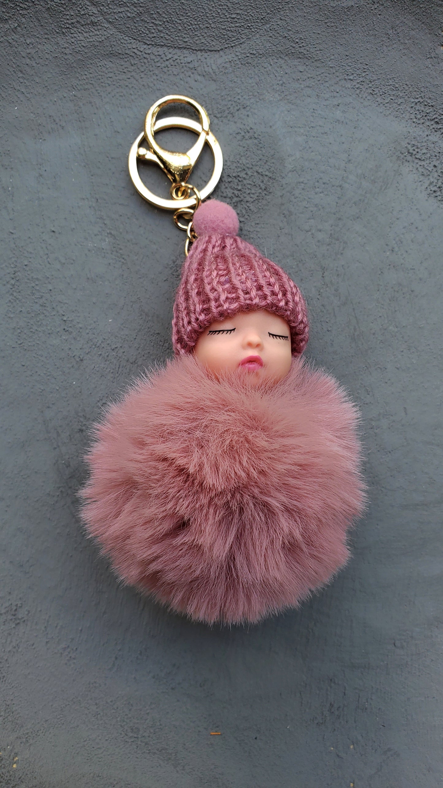 "Puff Baby" Keychain