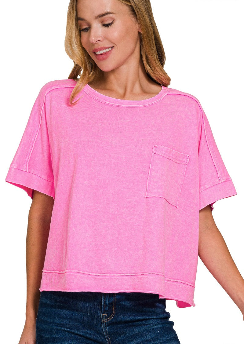 Starlight Box Crop Tee