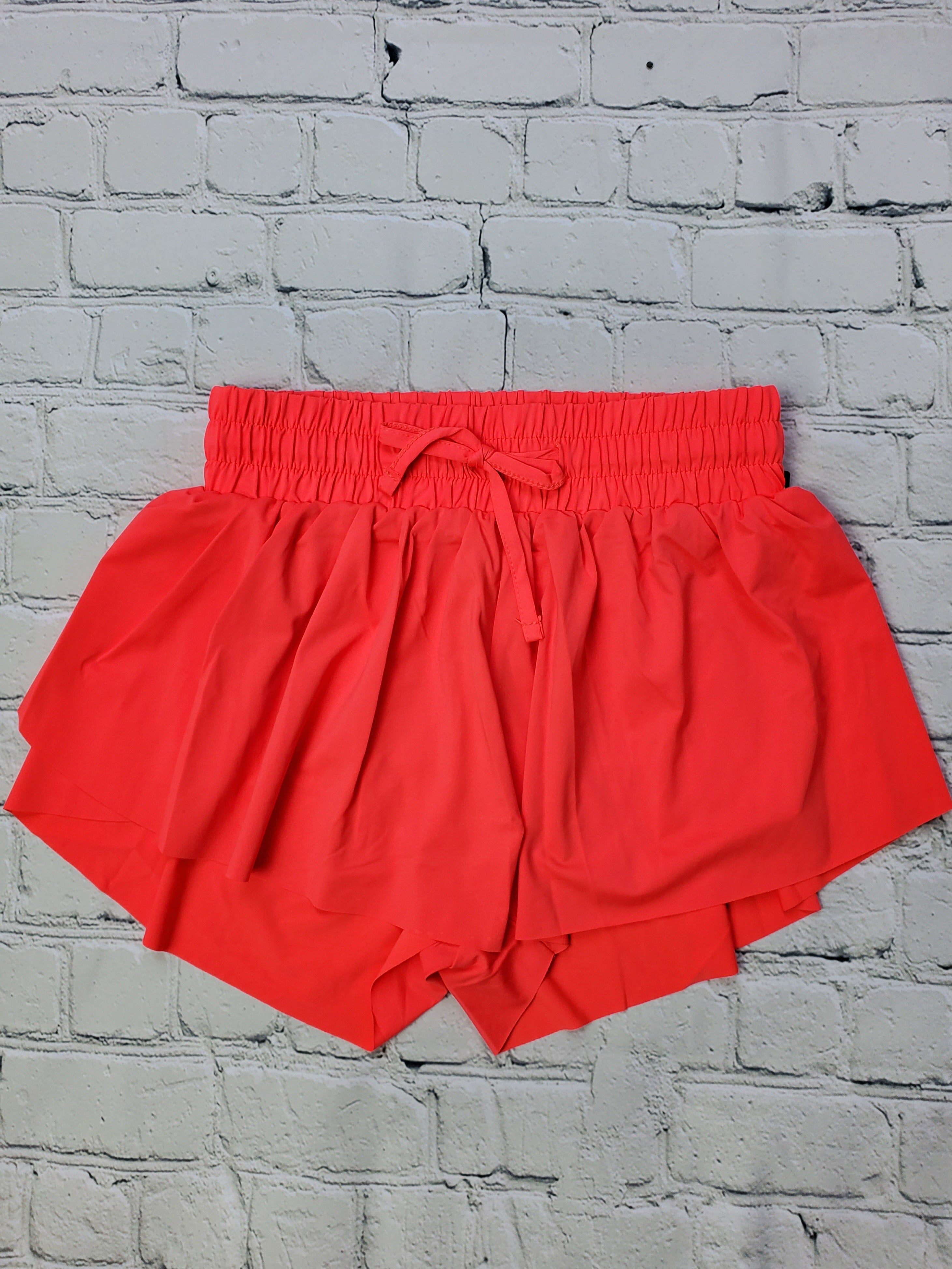 Flutter Shorts - Neon Orange – Stella's Vibe