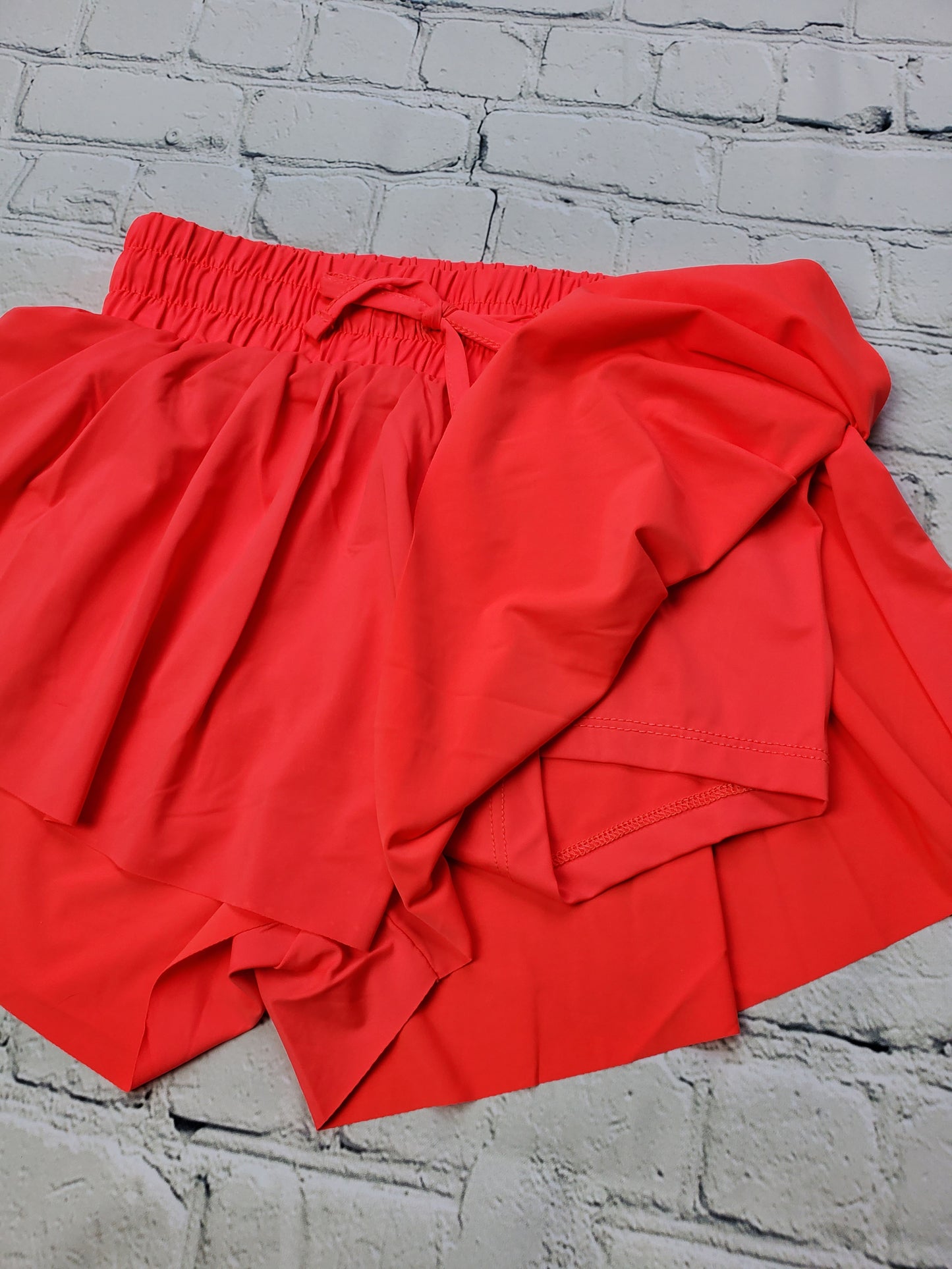 Junior Butterfly Shorts- Neon Orange
