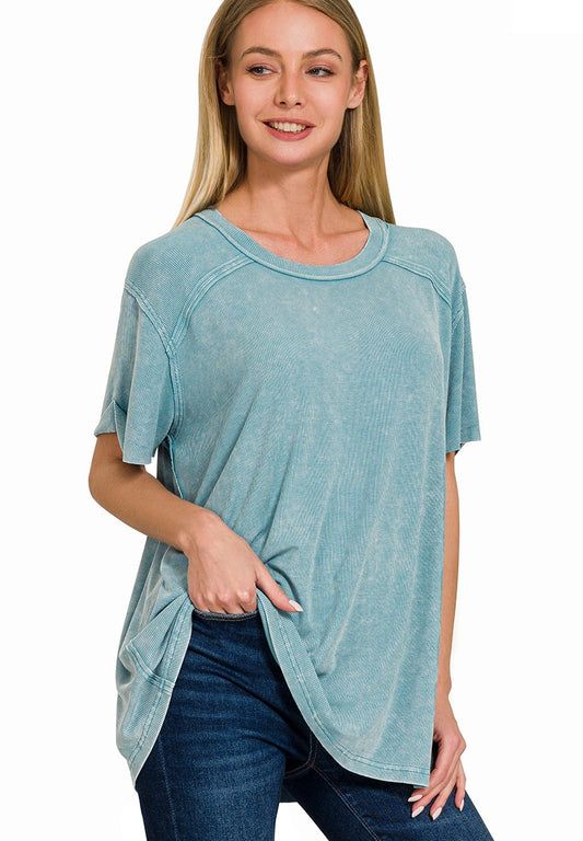 Good Feels Ribbed Top