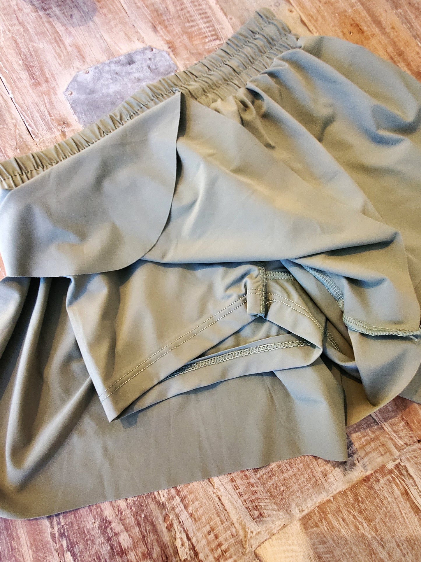 Junior Butterfly Shorts - Olive