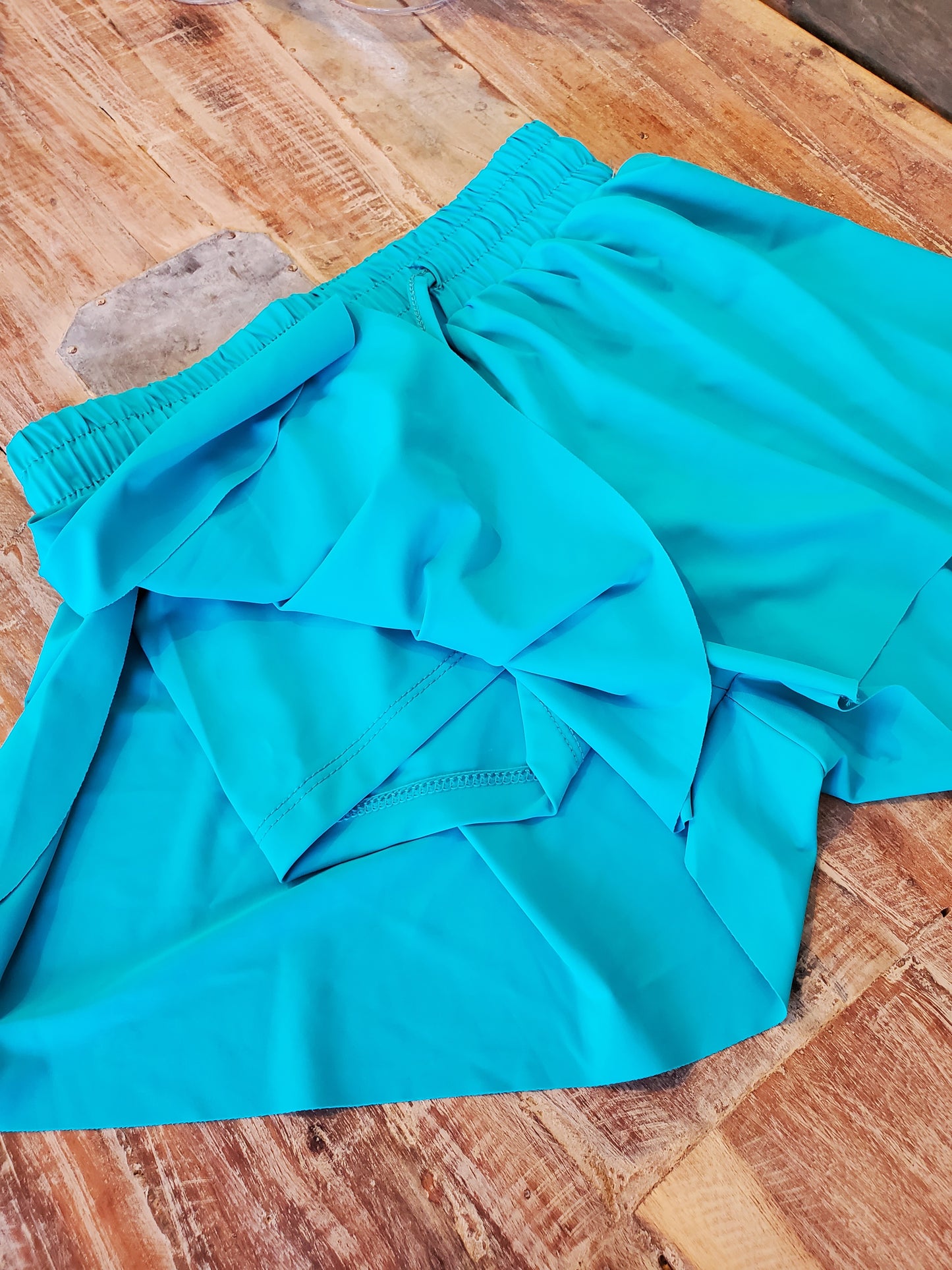 Junior Butterfly Shorts - Turquoise