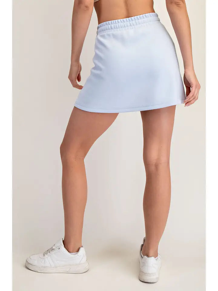Piped Modal Skort