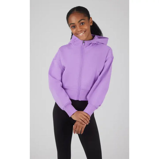 Purple Scuba Full Zip Hoodie