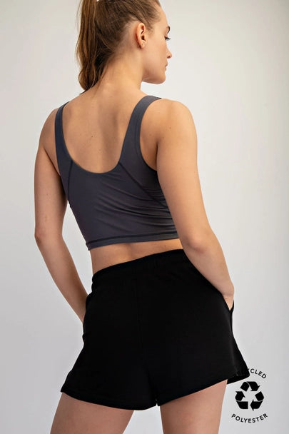 V Neck Yoga Top